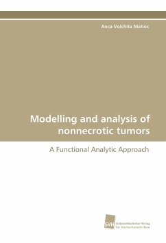 Modelling and analysis of nonnecrotic tumors - Matioc, Anca-Voichita