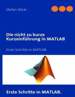 Die nicht zu kurze Kurzeinführung in MATLAB - Wicki, Stefan