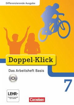 Doppel-Klick - Differenzierende Ausgabe. 7. Schuljahr. Das Arbeitsheft Basis mit CD-ROM - Wurst-Falck, Britta;Roose, Werner;Adam, Grit