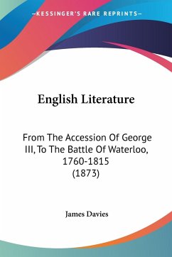 English Literature - Davies, James