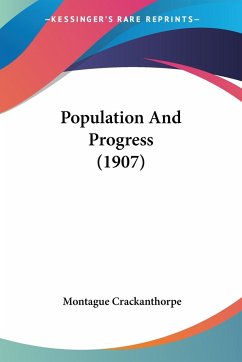 Population And Progress (1907)