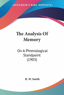 The Analysis Of Memory