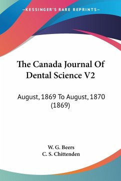 The Canada Journal Of Dental Science V2