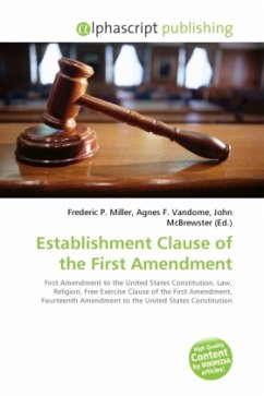 Establishment Clause of the First Amendment