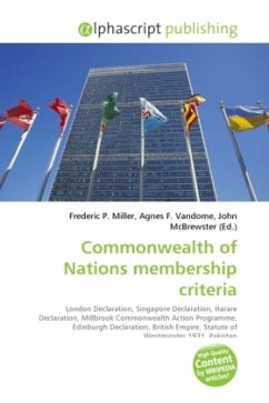 Commonwealth of Nations membership criteria