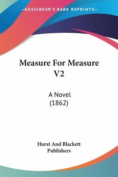 Measure For Measure V2 - Hurst And Blackett Publishers