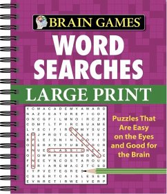 Brain Games - Word Searches - Large Print (Purple) - Publications International Ltd; Brain Games