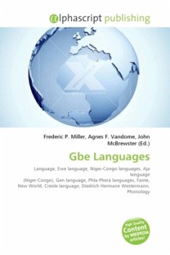 Cover Gbe Languages