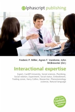 Interactional expertise