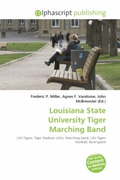 Cover Louisiana State University Tiger Marching Band