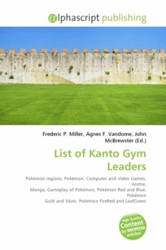 List of Kanto Gym Leaders