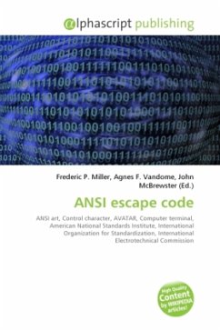 ANSI escape code