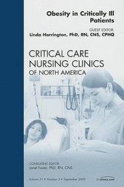 Cover Obesity in Critically Ill Patients, an Issue of Critical Care Nursing Clinics