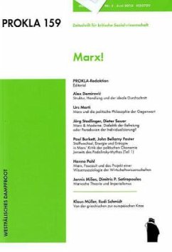 Cover Marx! / Prokla H.159