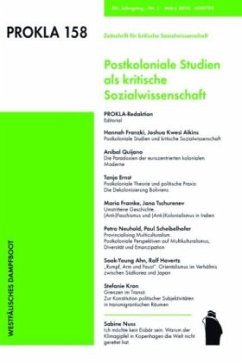 Cover Postkoloniale Studien als Kritische Sozialwissenschaft / Prokla H.158