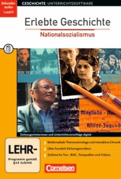 Erlebte Geschichte: Nationalsozialismus / CD-ROMs - Kaiser, Wolf; Körte-Braun, Bernd; Meyer, Kerstin; Pingel-Rollmann, Heinrich; Regenhardt, Hans-Otto; Rieber, Angelika; Springmann, Veronika