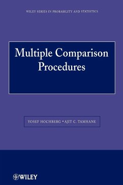 Multiple Comparison Procedures - Hochberg, Yosef; Tamhane, Ajit C.