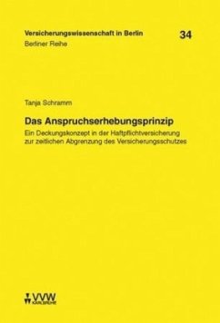 Das Anspruchserhebungsprinzip - Schramm, Tanja