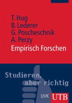 Empirisch Forschen - Hug, Theo; Poscheschnik, Gerald