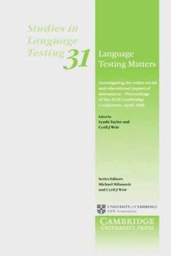 Cover Language Testing Matters