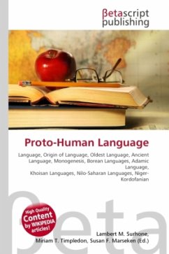 Proto-Human Language