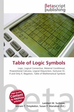Table of Logic Symbols