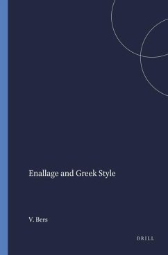 Enallage and Greek Style - Bers, Victor