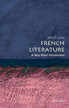 French Literature: A Very Short Introduction - Lyons, John D. (Commonwealth Professor of French, University of Virg