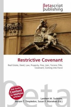 Cover Restrictive Covenant