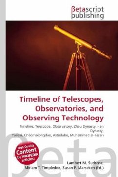 Timeline of Telescopes, Observatories, and Observing Technology