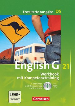 English G 21. Erweiterte Ausgabe D 5. Workbook mit e-Workbook und Audios online - Seidl, Jennifer