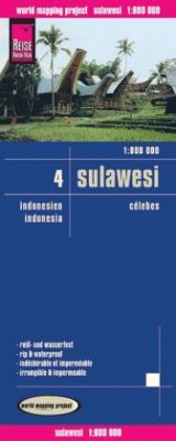 World Mapping Project Reise Know-How Landkarte Sulawesi (1:800.000) - Indonesien 4. Célebes