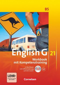 English G 21. Ausgabe B 5. Workbook mit CD-ROM (e-Workbook) und Audios online - Seidl, Jennifer