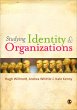 Understanding Identity and Organizations - Bild 1