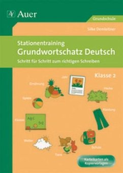 Stationentraining Grundwortschatz Deutsch 2 - Demleitner, Silke