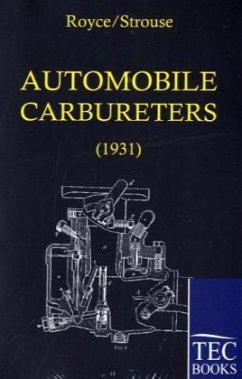 Automobile Carbureters - Royce, D.; Strouse, C.