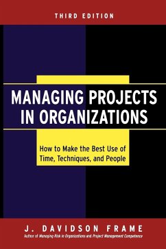 Managing Projects in Organizations - Frame, J Davidson
