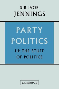 Party Politics - Jennings, Ivor