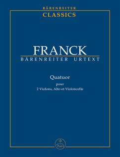 Cover Streichquartett Studienpartitur