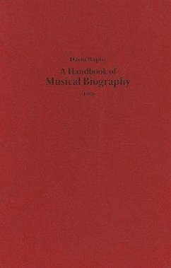 A Handbook of Musical Biography (1883) - Baptie, David