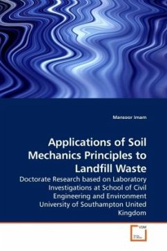 Applications of Soil Mechanics Principles to Landfill Waste - Imam, Mansoor