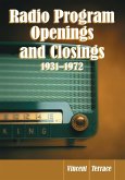 Radio Program Openings and Closings, 1931-1972