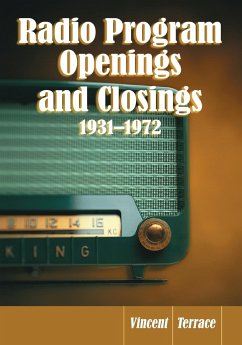 Radio Program Openings and Closings, 1931-1972 - Terrace, Vincent