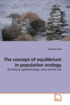 The concept of equilibrium in population ecology - Haak, Christian
