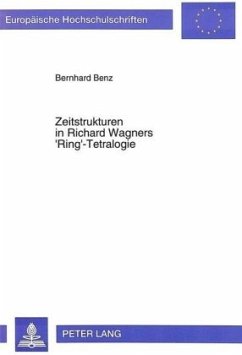 Cover Zeitstrukturen in Richard Wagners 'Ring'-Tetralogie