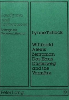 Willibald Alexis' Zeitroman 