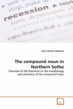 The compound noun in Northern Sotho - Mphasha, Lekau Eleazar