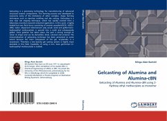 Gelcasting of Alumina and Alumina-cBN - Bantshi, Minga Alain