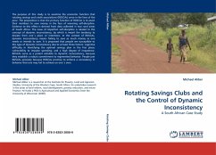 Rotating Savings Clubs and the Control of Dynamic Inconsistency - Aliber, Michael