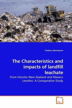 The Characteristics and impacts of landfill leachate - Mohobane, Thabiso